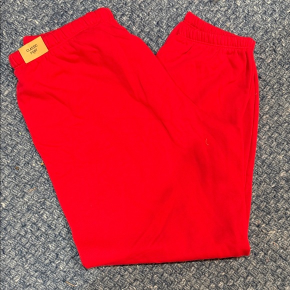 Victoria's Secret Pants - Classic pink  Red sweatpants size XLarge nwt